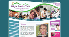 Desktop Screenshot of highpeakcvs.org.uk