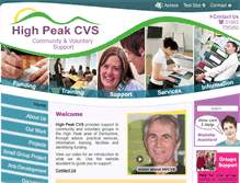 Tablet Screenshot of highpeakcvs.org.uk